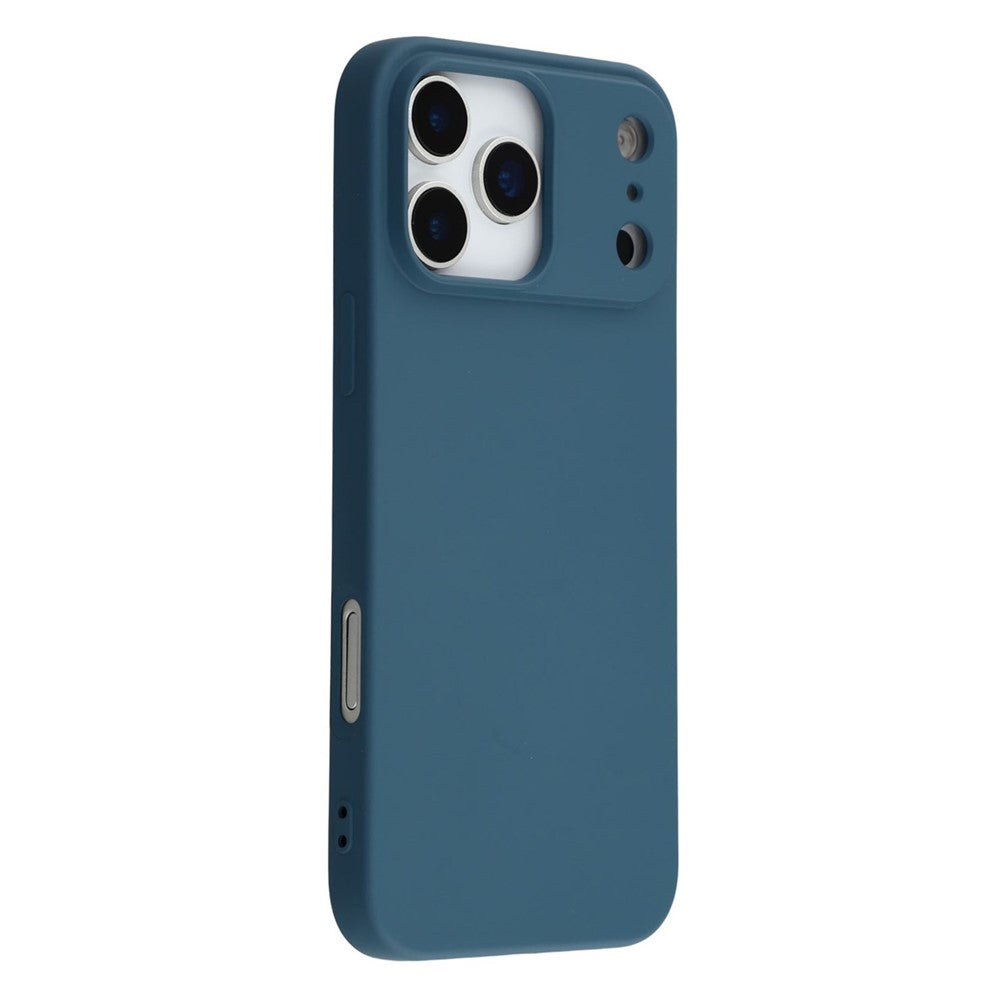 For iPhone 17 Pro TPU Case Soft Fiber Lining Anti-Scratch Phone Cover