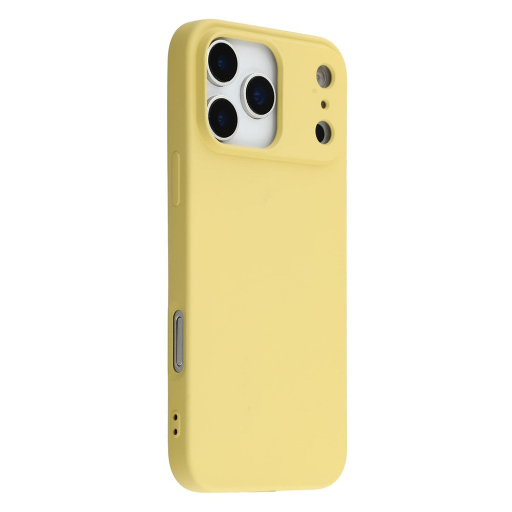 For iPhone 17 Pro TPU Case Soft Fiber Lining Anti-Scratch Phone Cover
