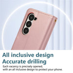For Samsung Galaxy Z Fold7 5G Case Multi Card Slots Zipper Rhombus Leather Phone Cover with Wrist Strap