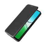 For Oppo A5 5G  /  4G Case Carbon Fiber Texture Drop-Proof PU Leather Phone Cover