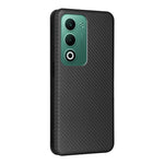 For Oppo A5 5G  /  4G Case Carbon Fiber Texture Drop-Proof PU Leather Phone Cover