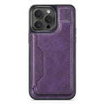 MAGKING K3 Series For iPhone 14 Pro Max Case Compatible with MagSafe Wallet PC + TPU + PU Phone Cover