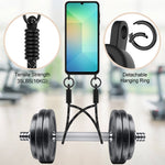 Cover i flydende silikone med kortholder og kort rem til Samsung Galaxy A08 4G / A08 5G / F07 4G / M17e 5G / M07 4G / A07 5G / A07 4G / A07s 4G