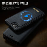 CASEME For iPhone 17e / 16e Case  C49  Compatible with MagSafe RFID Blocking Detachable Wallet Leather Phone Cover