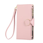 Phone Case For Honor X60 Pro 5G / X9c 5G / Magic7 Lite 5G Zipper Wallet Leather Cover with Wrist Strap
