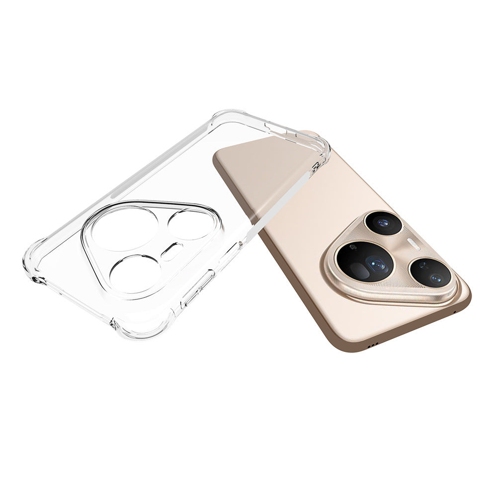 WANLONFENG For Huawei Pura 80 Ultra Clear TPU Case  TM Series 2.0mm Phone Back Cover