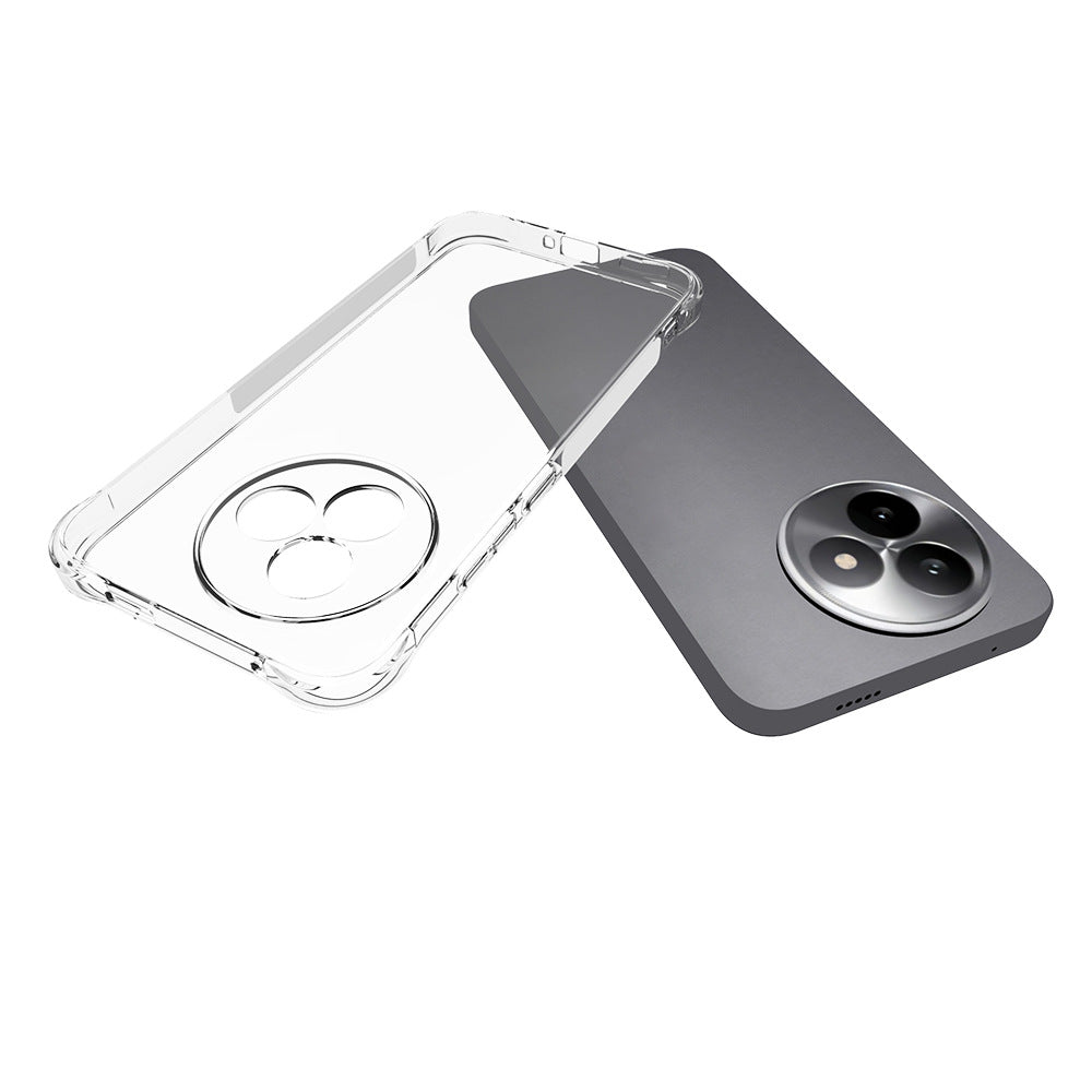 WANLONFENG For Xiaomi Redmi K80 Ultra 5G Clear TPU Case  TM Series 2.0mm Phone Back Cover
