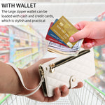 For Xiaomi Redmi Note 14 4G (164.84mm) Wallet Case with Straps, Rhombus Leather Stand Phone Cover