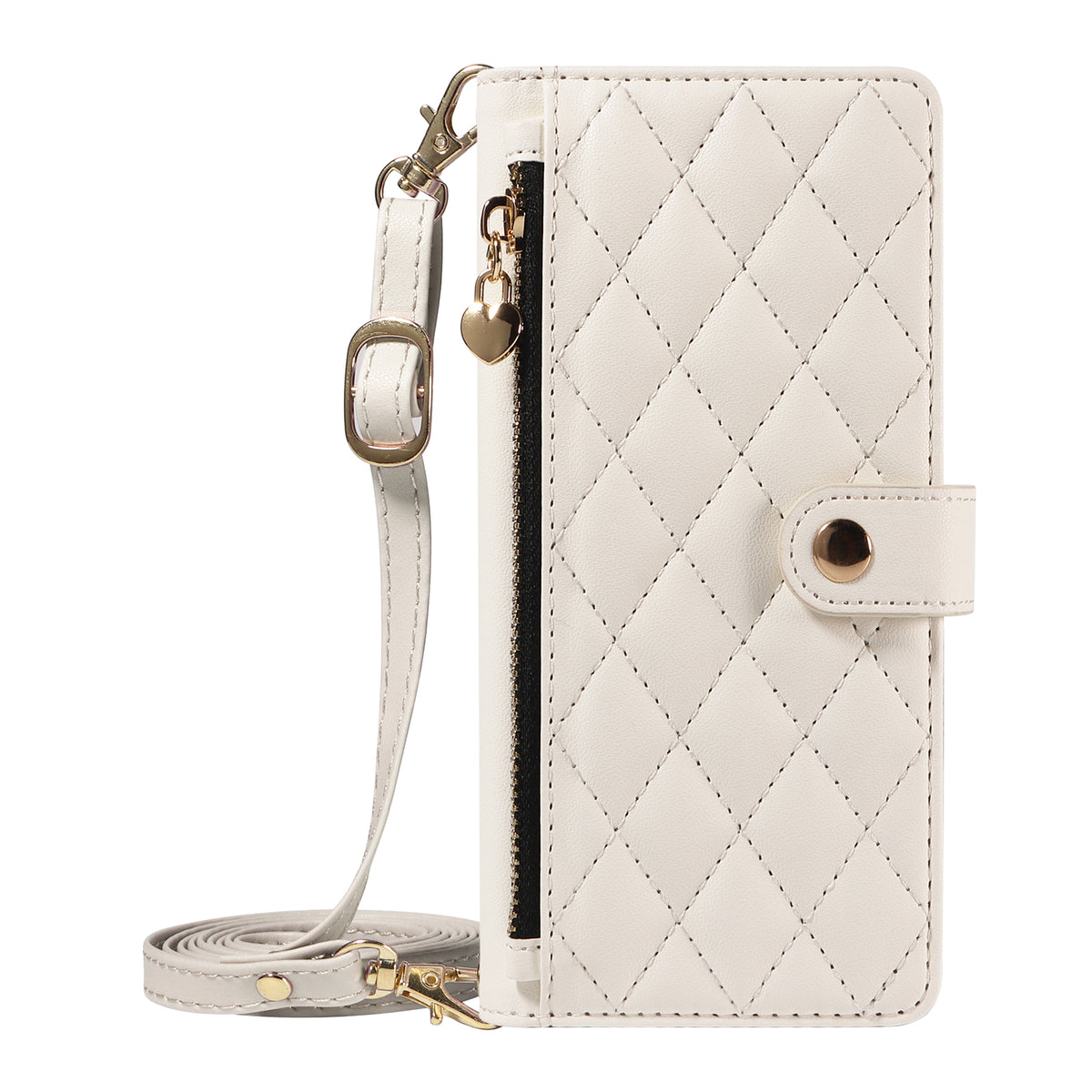 For Xiaomi Redmi Note 14 4G (164.84mm) Wallet Case with Straps, Rhombus Leather Stand Phone Cover