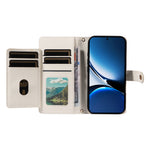 For Xiaomi Poco X7 Pro 5G / Xiaomi Redmi Turbo 4 5G Wallet Case with Straps, Rhombus Leather Stand Phone Cover
