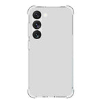 For Samsung Galaxy S23 Reinforced Corner Soft TPU Case Non-slip Transparent Phone Back Cover