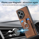 For Honor 400 Pro 5G (Global) Phone Case Leather Back Cover with Card Slots Kickstand