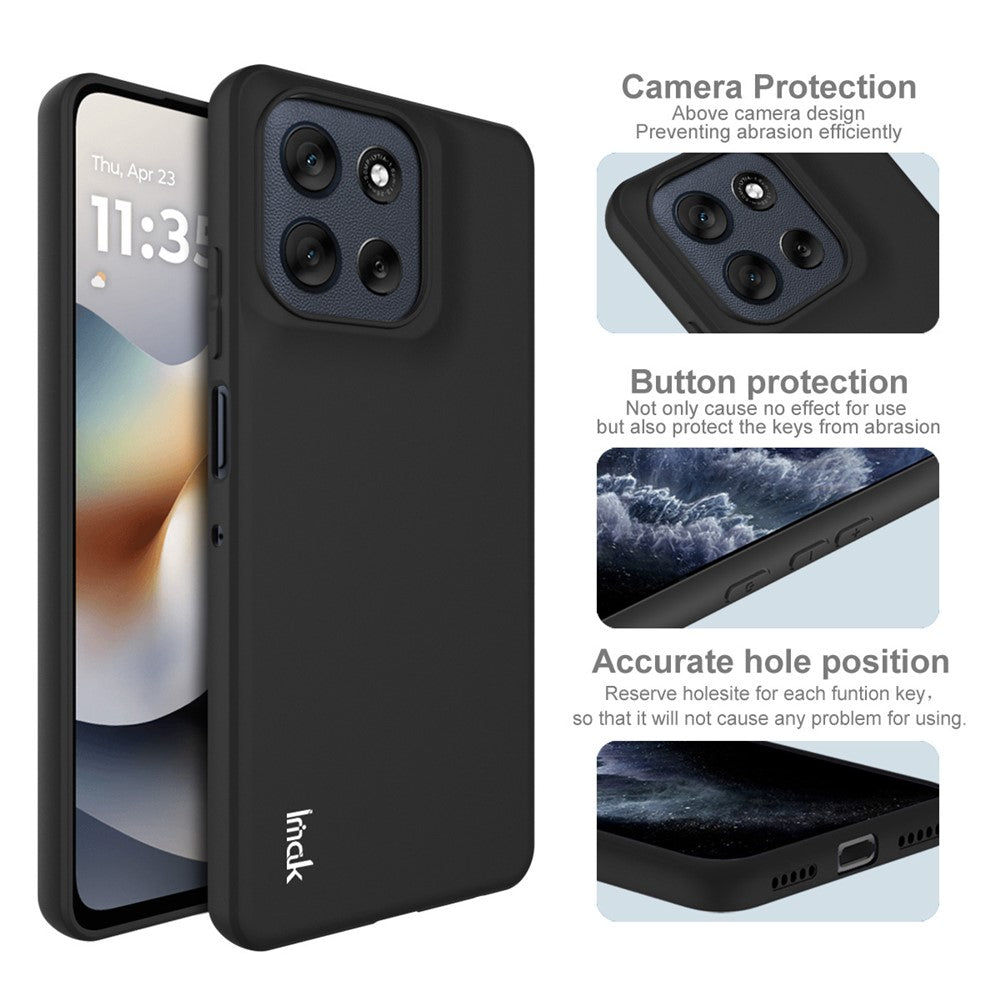 IMAK UC-3 Series for Motorola Moto G56 5G Case Matte Anti-Fingerprint Soft TPU Cover