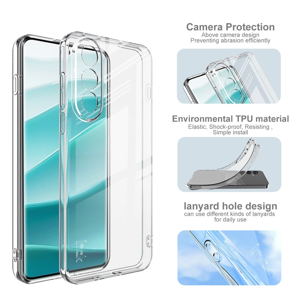 IMAK UX-5 Series For OnePlus Ace 5 Ultra 5G  /  Nord 5 5G Case Shockproof TPU Clear Slim Back Shell