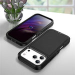 For iPhone 17 Pro Max Case PC + Silicone + EVA 3 in 1 Shockproof Phone Cover