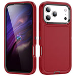 For iPhone 17 Pro Max Case PC + Silicone + EVA 3 in 1 Shockproof Phone Cover