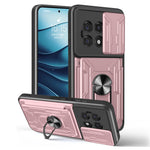 OnePlus 13R 5G-skal PC + TPU-stativ mobilskal med kamerareglage