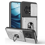 OnePlus 13R 5G-skal PC + TPU-stativ mobilskal med kamerareglage