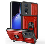 For OnePlus Nord CE4 Lite 5G Case PC + TPU Kickstand Phone Back Cover with Camera Slider