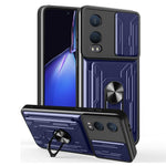 For OnePlus Nord CE4 Lite 5G Case PC + TPU Kickstand Phone Back Cover with Camera Slider