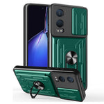 For OnePlus Nord CE4 Lite 5G Case PC + TPU Kickstand Phone Back Cover with Camera Slider