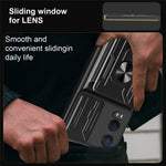 For OnePlus Nord CE4 Lite 5G Case PC + TPU Kickstand Phone Back Cover with Camera Slider