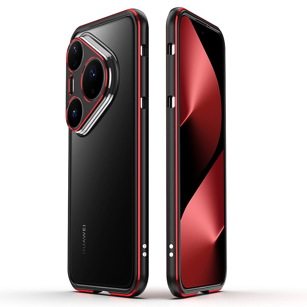 For Huawei Pura 80 Pro / 80 Pro+ Bumper Case Metal Frame Phone Cover with Camera Lens Guard