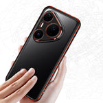 For Huawei Pura 80 Pro / 80 Pro+ Bumper Case Metal Frame Phone Cover with Camera Lens Guard