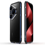 For Huawei Pura 80 Pro / 80 Pro+ Bumper Case Metal Frame Phone Cover with Camera Lens Guard