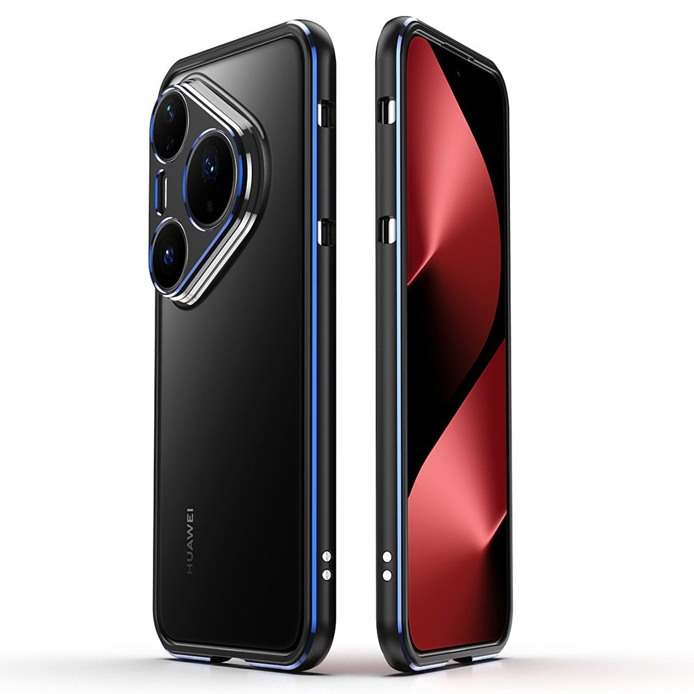 For Huawei Pura 80 Pro / 80 Pro+ Bumper Case Metal Frame Phone Cover with Camera Lens Guard