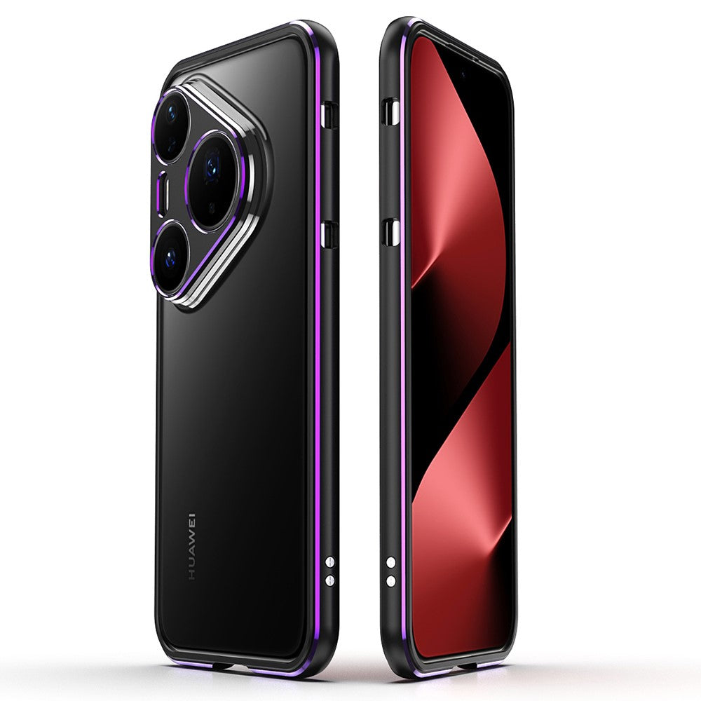 For Huawei Pura 80 Pro / 80 Pro+ Bumper Case Metal Frame Phone Cover with Camera Lens Guard