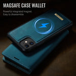 CASEME For iPhone 12 Pro 6.1 inch / iPhone 12 6.1 inch Case  C49  Compatible with MagSafe RFID Blocking Detachable Wallet Leather Phone Cover