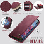 CASEME For Samsung Galaxy S22+ 5G Case  C49 Magnetic Case RFID Blocking Detachable Wallet Leather Phone Cover