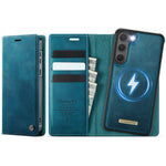 CASEME For Samsung Galaxy S23 Case  C49 Magnetic Case RFID Blocking Detachable Wallet Leather Phone Cover