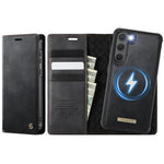 CASEME For Samsung Galaxy S23 Case  C49 Magnetic Case RFID Blocking Detachable Wallet Leather Phone Cover