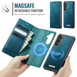 CASEME Til Samsung Galaxy S23 FE Cover C49 Magnetisk Cover RFID Blokerende Aftagelig Pung Læder Telefoncover