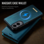 CASEME Til Samsung Galaxy S25 Edge Cover C49 Magnetisk Cover RFID Blokerende Aftagelig Pung Læder Telefon Cover
