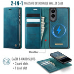 CASEME Til Samsung Galaxy S25 Edge Cover C49 Magnetisk Cover RFID Blokerende Aftagelig Pung Læder Telefon Cover