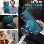 CASEME Til Samsung Galaxy S25 Edge Cover C49 Magnetisk Cover RFID Blokerende Aftagelig Pung Læder Telefon Cover