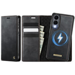 CASEME Til Samsung Galaxy S25 Edge Cover C49 Magnetisk Cover RFID Blokerende Aftagelig Pung Læder Telefon Cover