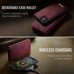 CASEME For iPhone 11 Case  C49  Compatible with MagSafe RFID Blocking Detachable Wallet Leather Phone Cover