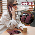 CASEME For iPhone 11 Case  C49  Compatible with MagSafe RFID Blocking Detachable Wallet Leather Phone Cover