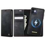 CASEME For iPhone 11 Case  C49  Compatible with MagSafe RFID Blocking Detachable Wallet Leather Phone Cover