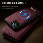 CASEME For iPhone 11 Pro Max Case  C49  Compatible with MagSafe RFID Blocking Detachable Wallet Leather Phone Cover