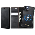 CASEME For iPhone 11 Pro Max Case  C49  Compatible with MagSafe RFID Blocking Detachable Wallet Leather Phone Cover