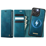 CASEME For iPhone 14 Pro Case  C49  Compatible with MagSafe RFID Blocking Detachable Wallet Leather Phone Cover