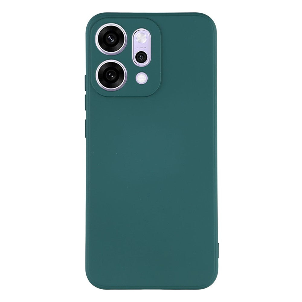 For Oppo Reno14 5G (Global) Case TPU Back Soft Anti-Scratch Fiber Lining Phone Cover