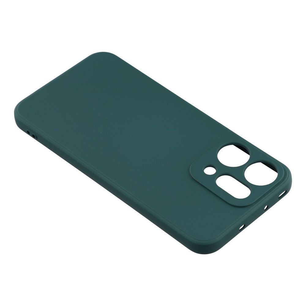 For Oppo Reno14 5G (Global) Case TPU Back Soft Anti-Scratch Fiber Lining Phone Cover