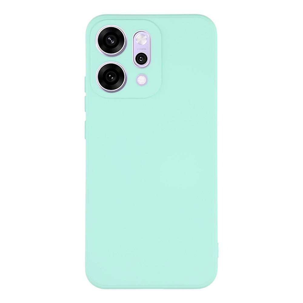 For Oppo Reno14 5G (Global) Case TPU Back Soft Anti-Scratch Fiber Lining Phone Cover