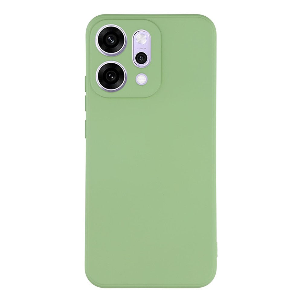 For Oppo Reno14 5G (Global) Case TPU Back Soft Anti-Scratch Fiber Lining Phone Cover